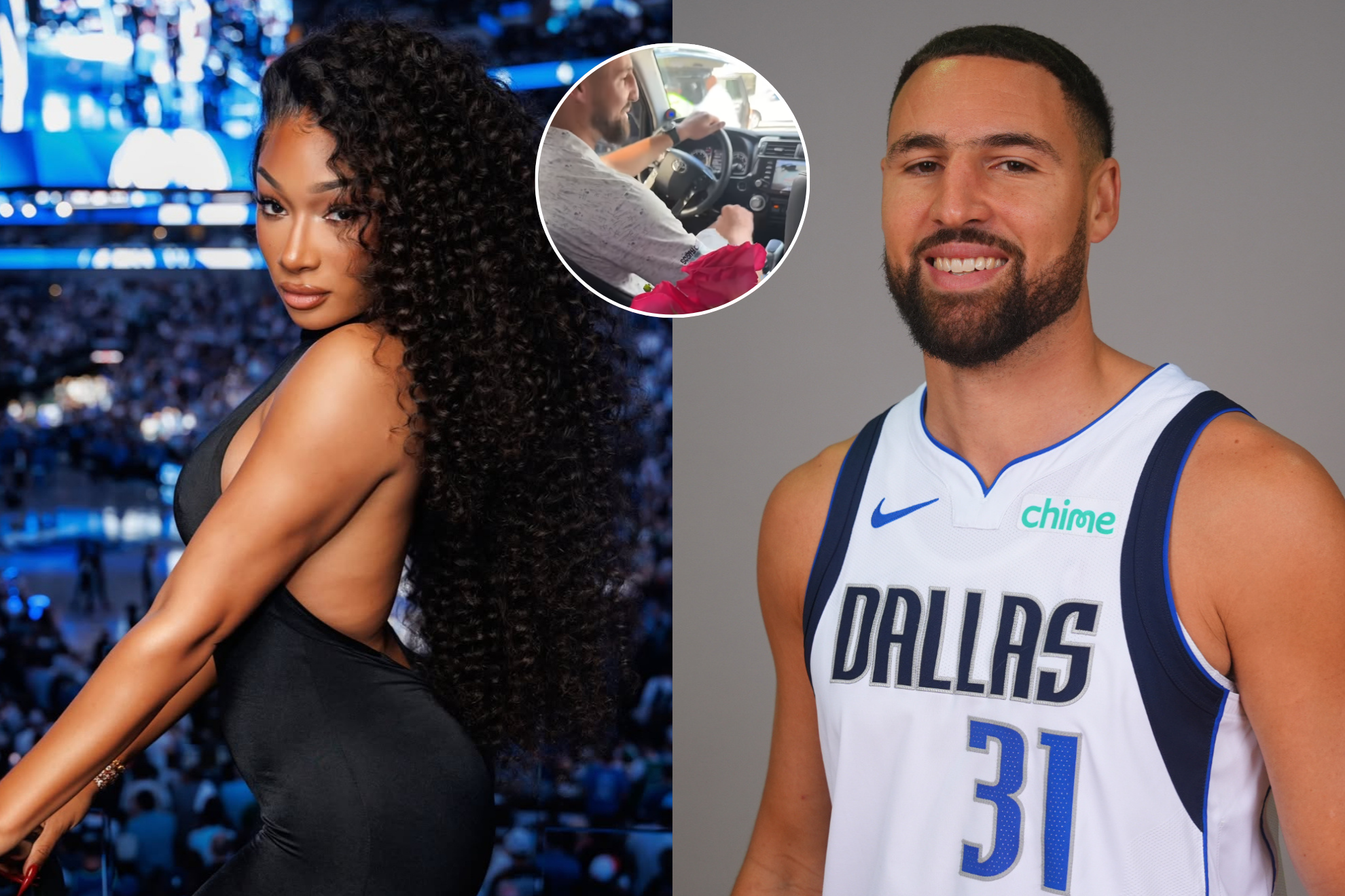 Mavs Klay Thompson goes viral for unusual apology to girlfriend Megan Thee Stallion at airport: Theres no excuse