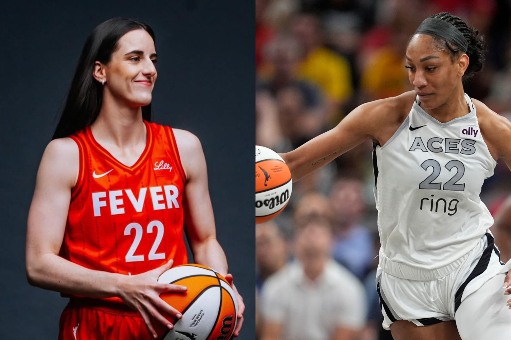 Caitlin Clark and Aja Wilson receive considerable praise from a long-time rival in the WNBA