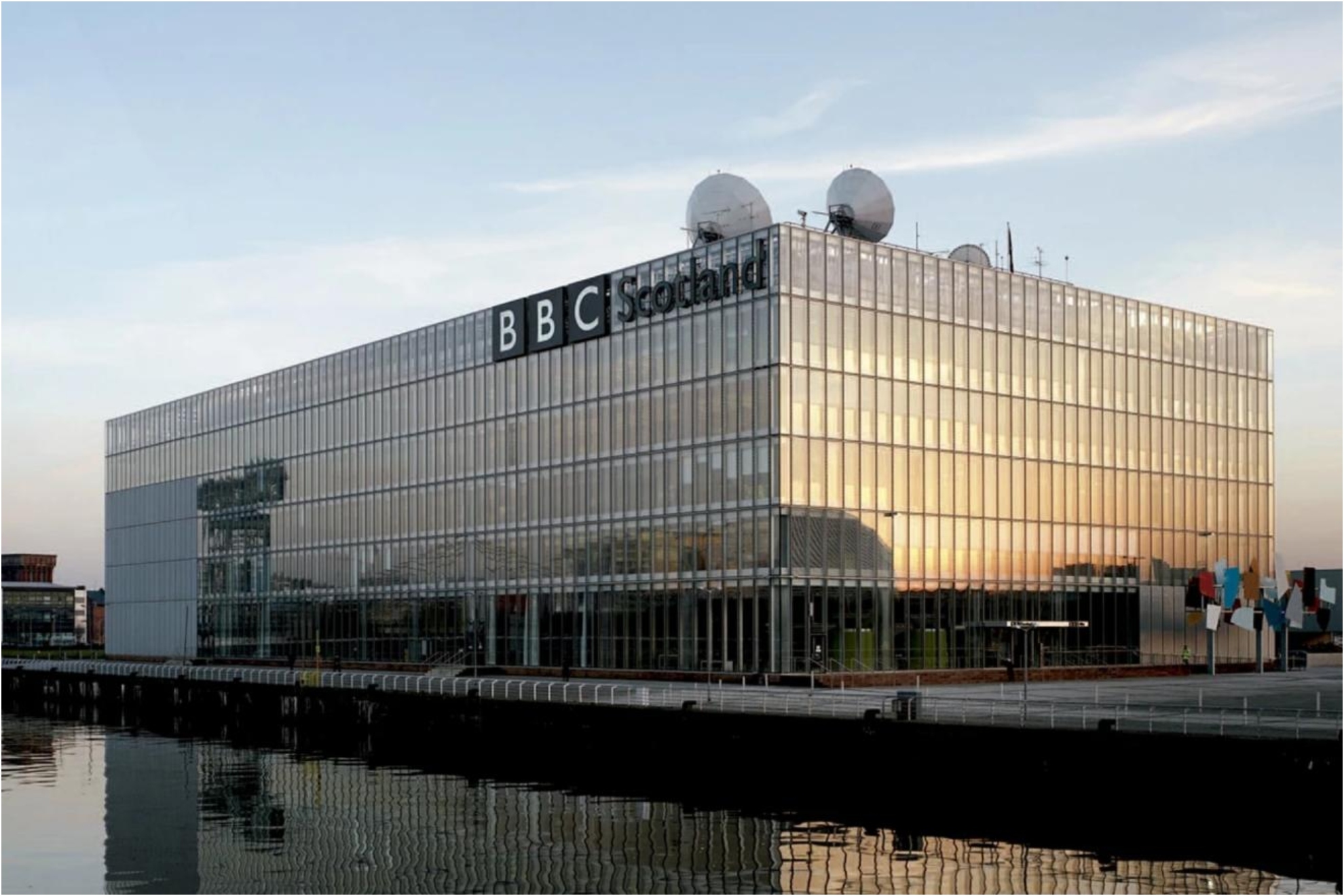 Tension with the BBC president, who has been forced to resign.