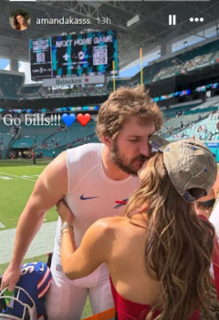 Joey Bossa &amp; Amanda Kassdikian | Instagram/amandakasss