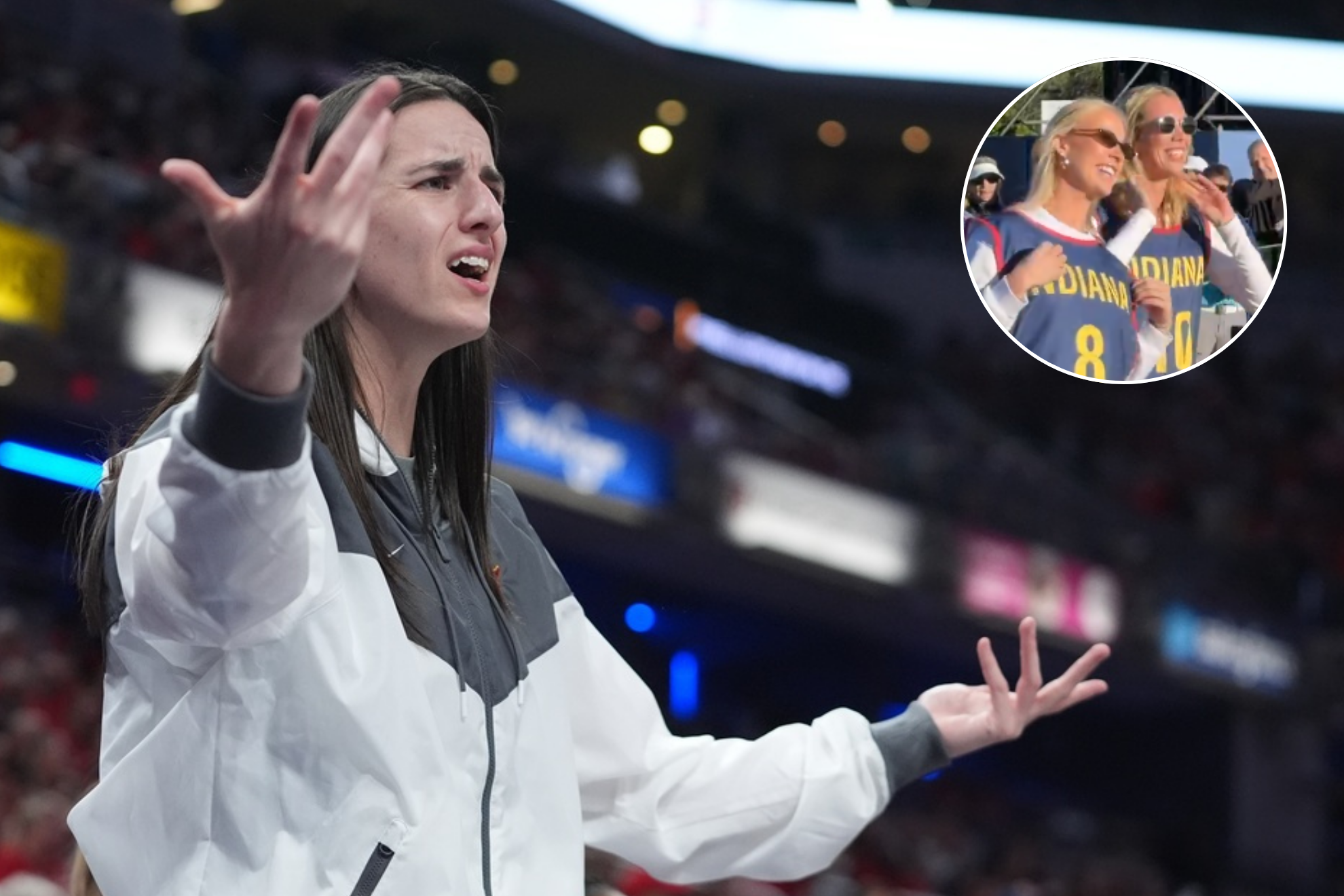 Caitlin Clark reacts angrily to criticism from Fevers Sophie Cunningham after her swing at the Annika Pro-AM: GIRL, I KNOW.