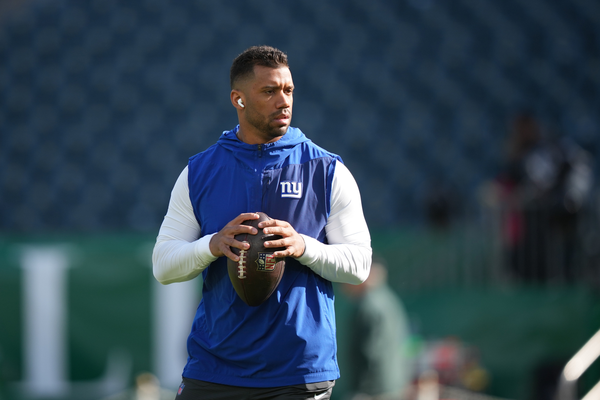 New York Giants quarterback Russell Wilson