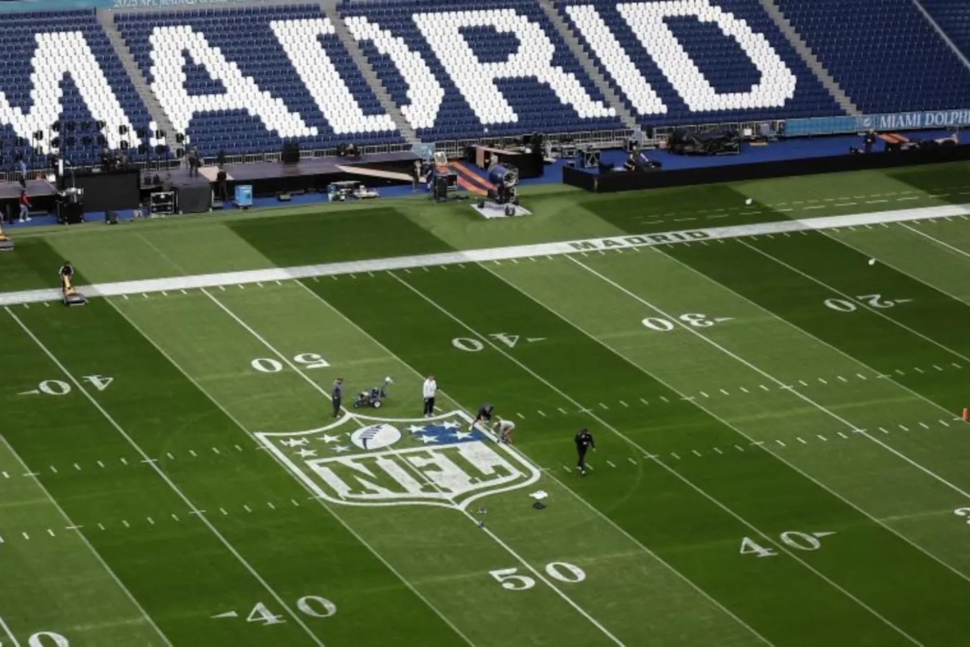 The NFL is not afraid of the Santiago Bernabeu stadium pitch