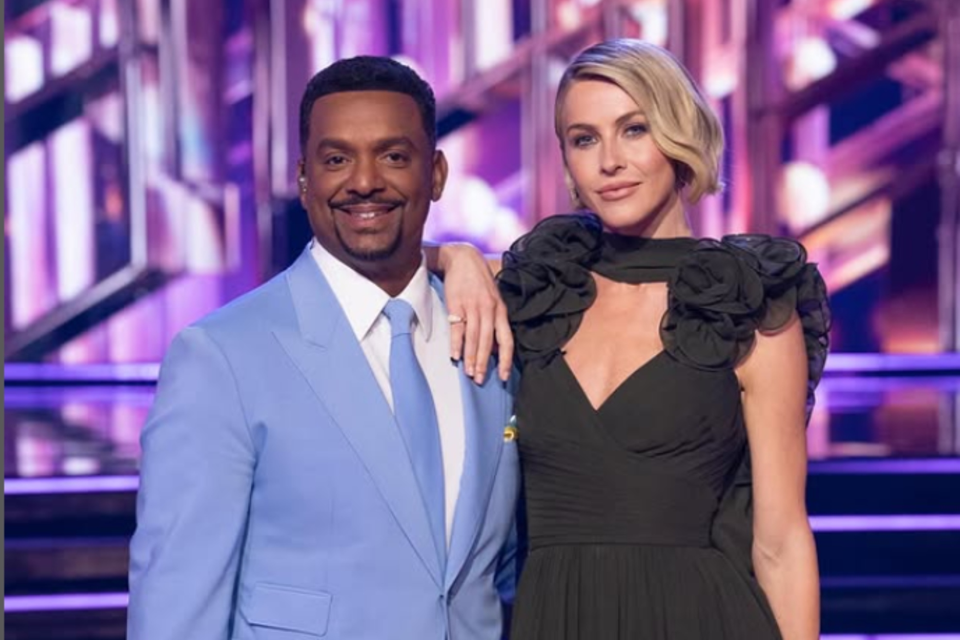 Alfonso Ribeiro and Julianne Hough