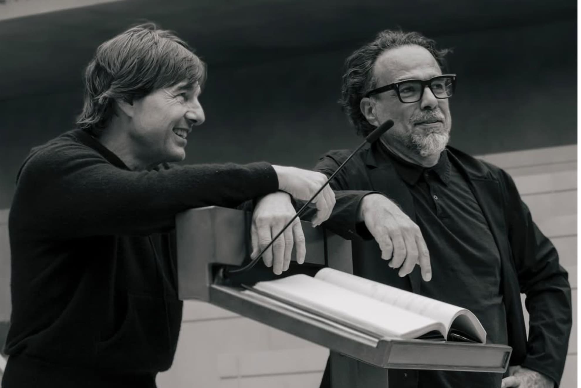 Hollywood superstar Tom Cruise and Academy Award winner Alejandro Gonz�lez I��rritu.