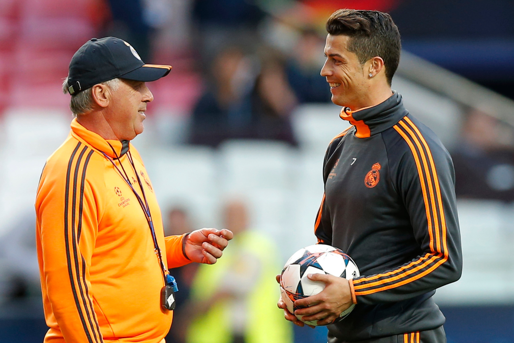 Carlo Ancelotti compares Cristiano Ronaldos ego with another Real Madrid legend