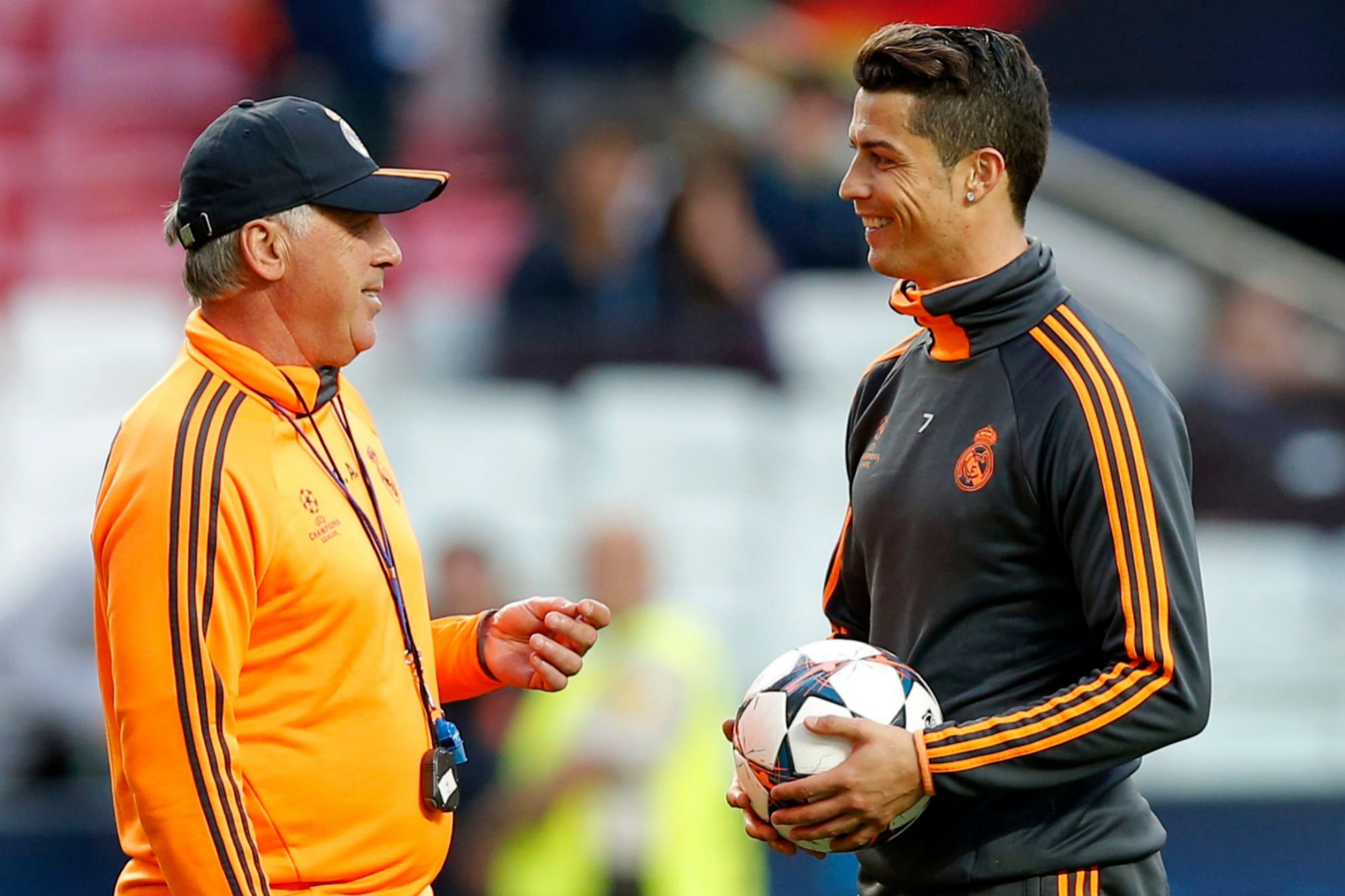 Carlo Ancelotti compares Cristiano Ronaldo's ego with another Real Madrid legend