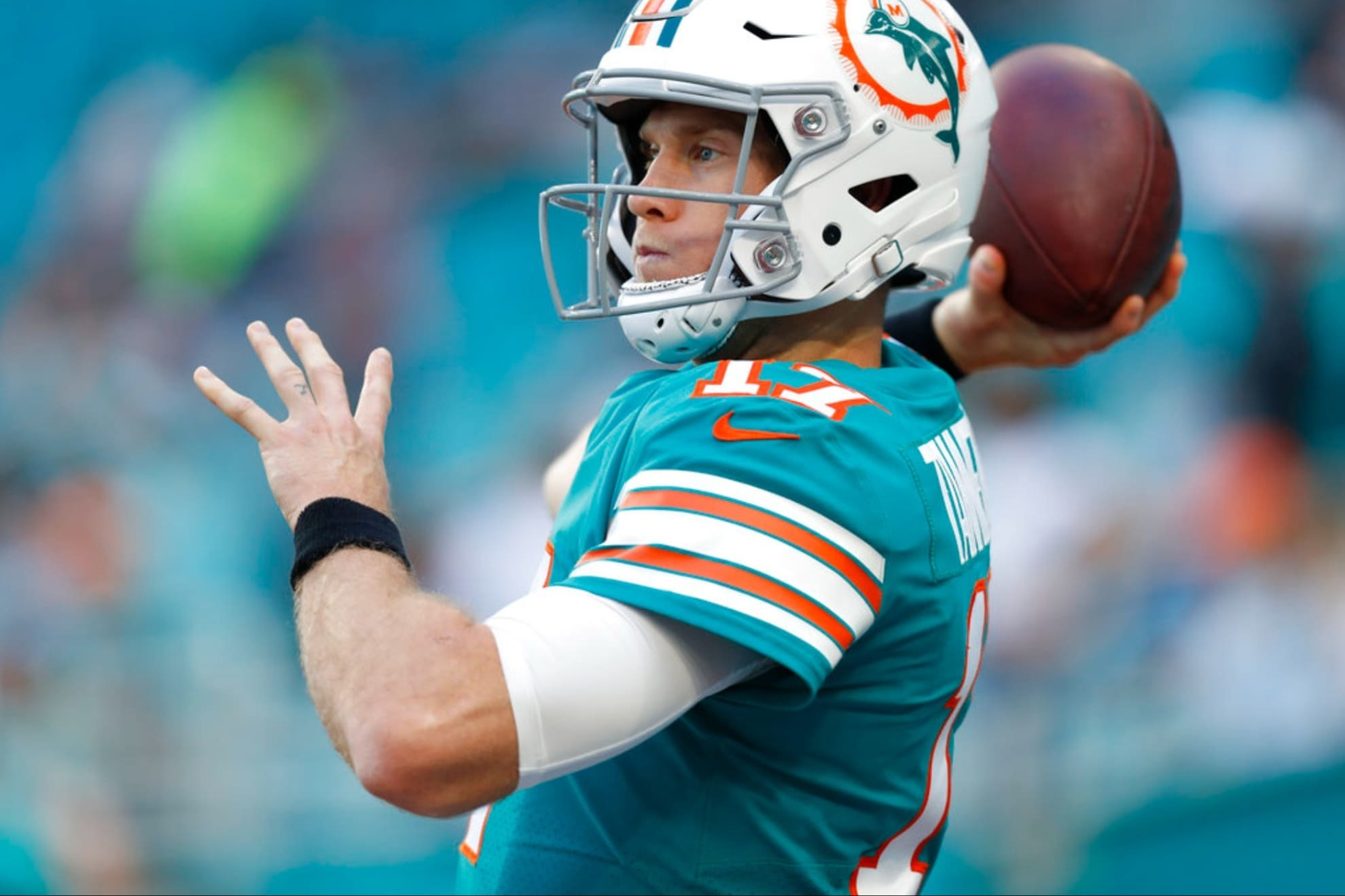 Ryan Tannehill, formerly of the Miami Dolphins and Tennessee Titans, has stepped away from football