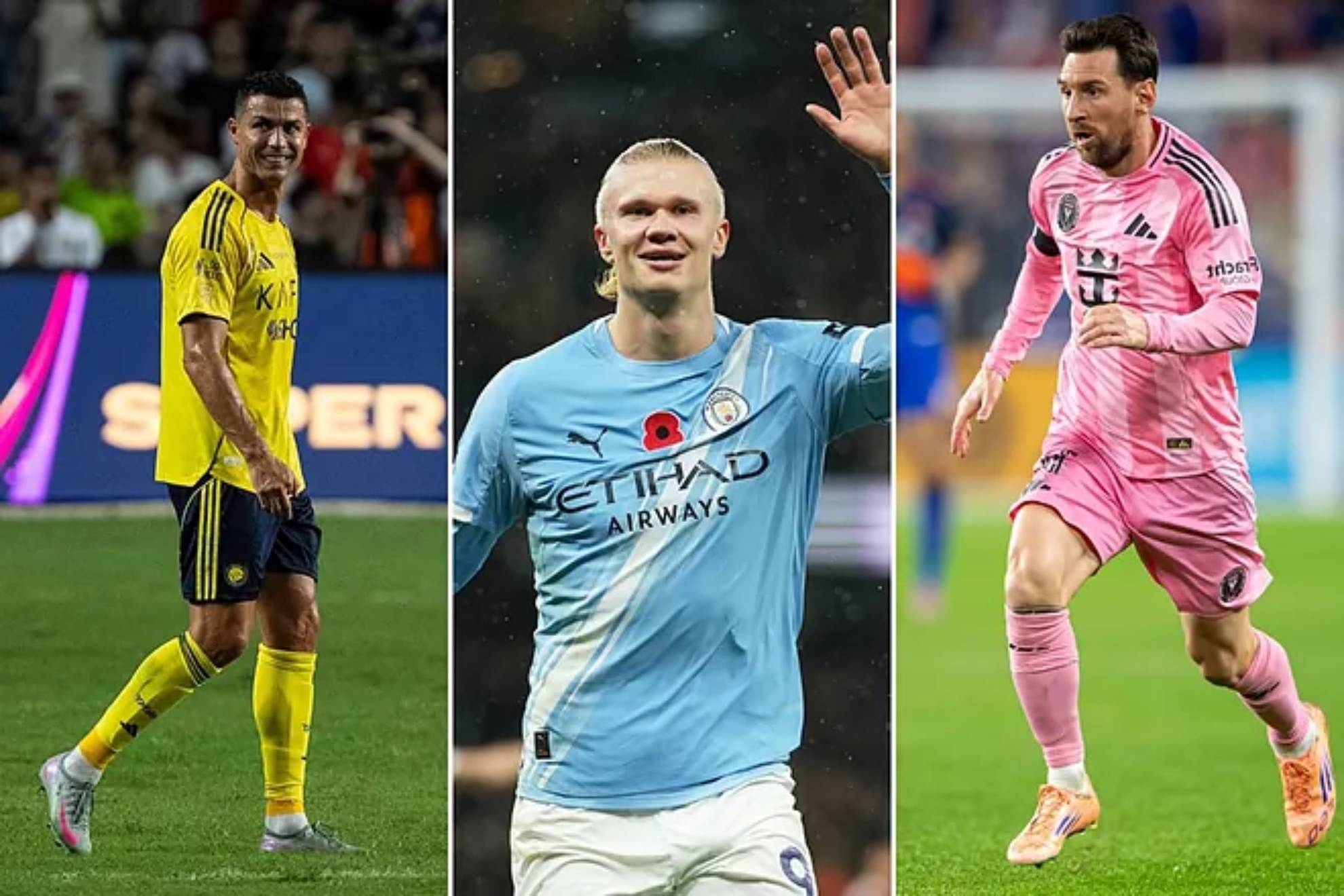 Haalands unexpected statement when compared to Messi and Cristiano Ronaldo that surprised the football world