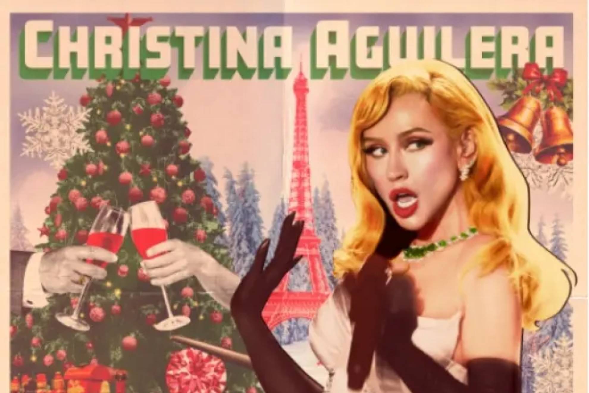 Christina Aguilera releases new Christmas single My Favorite Things (Live from the Eiffel Tower)