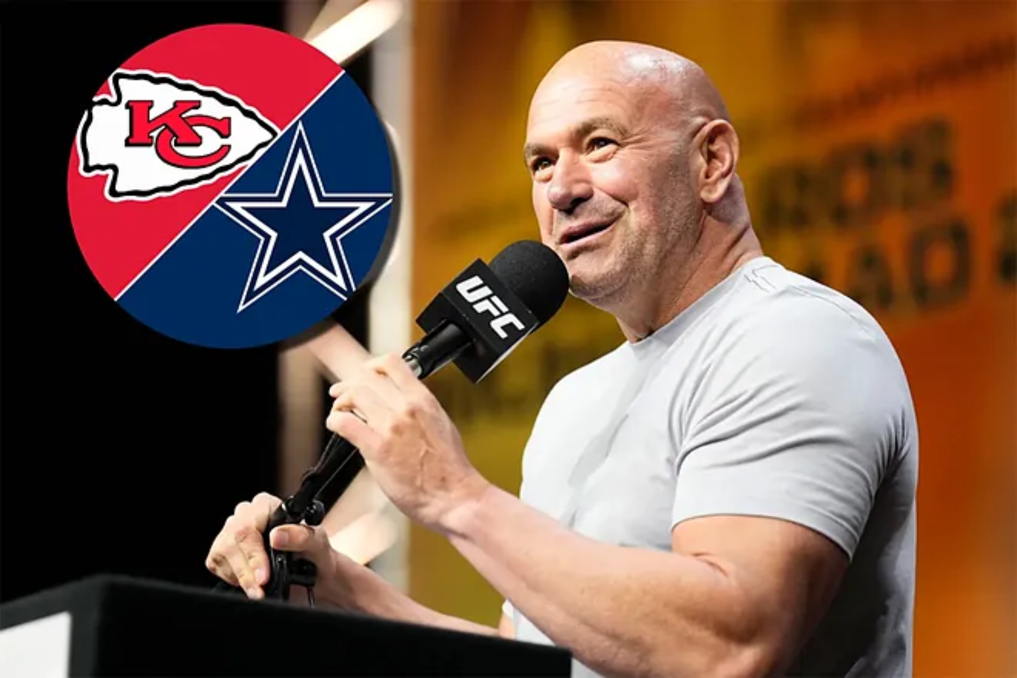 Dana White and his important announcement at the Chiefs vs Cowboys game/