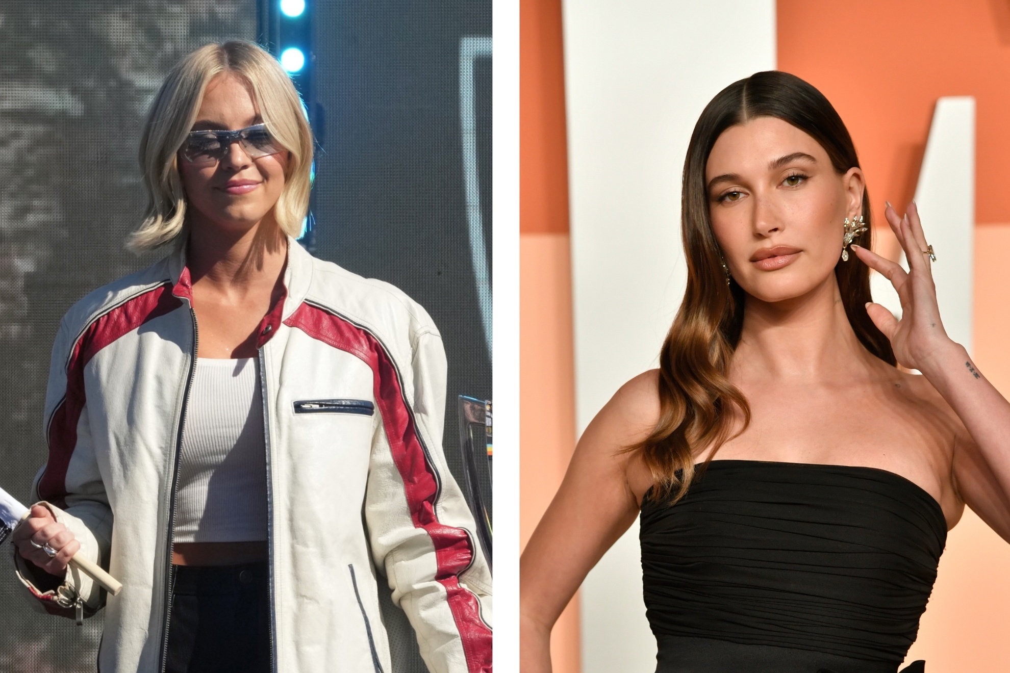 Sydney Sweeney and Hailey Bieber