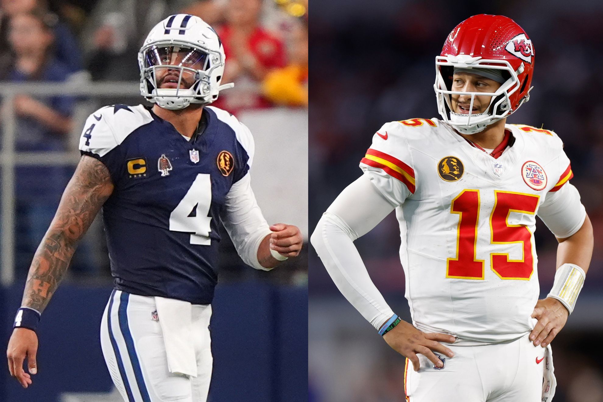 Patrick Mahomes dazzles on Thanksgiving but Dak Prescott and the Cowboys steal a statement win in Arlington