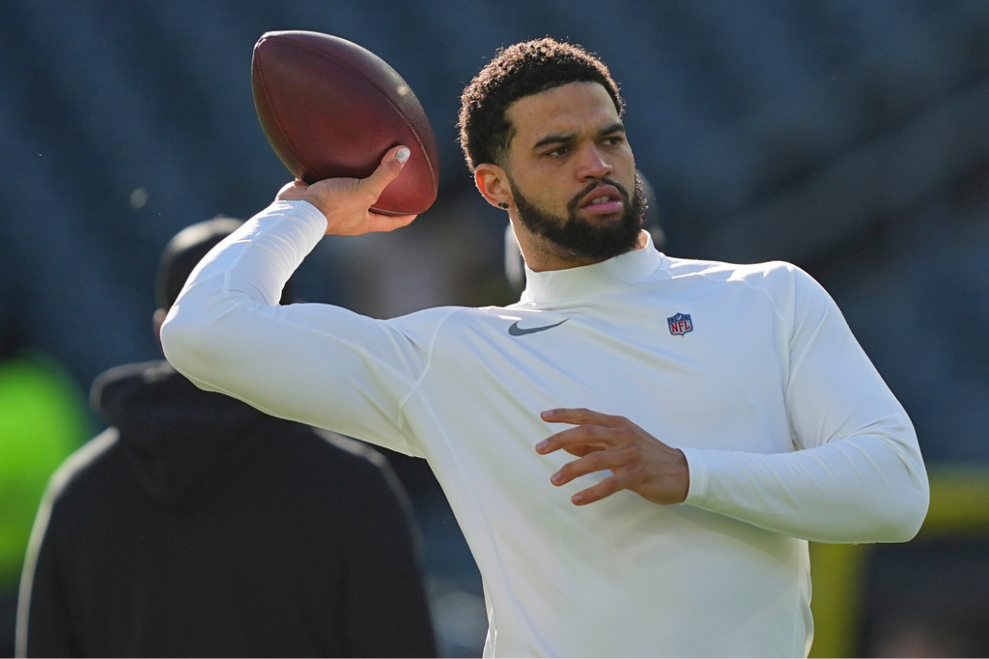 Chicago Bears quarterback Caleb Williams