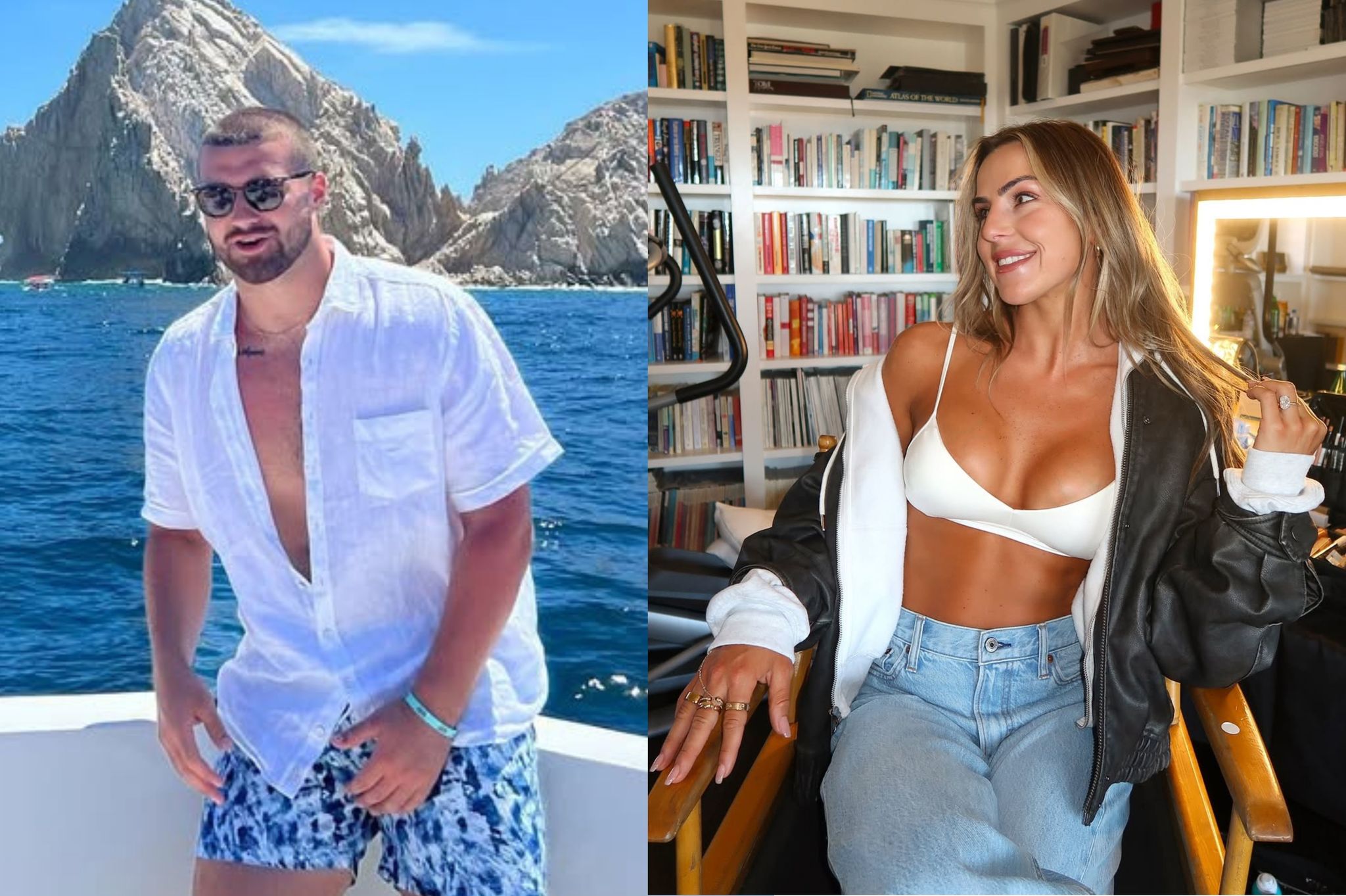 Haley Cavinder and Jake Ferguson share an unforgettable.