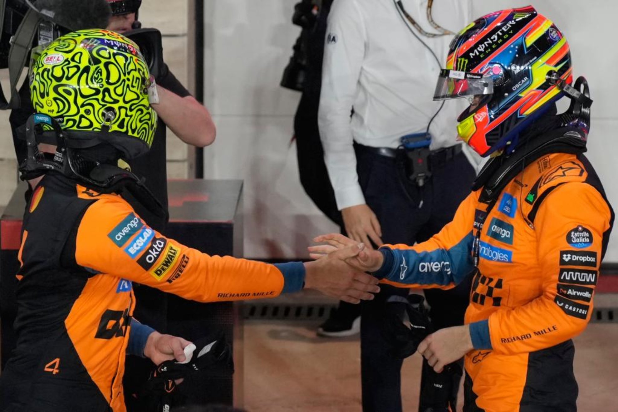 Stella explica la polémica estrategia que encendió a Piastri tras su lío con Sainz