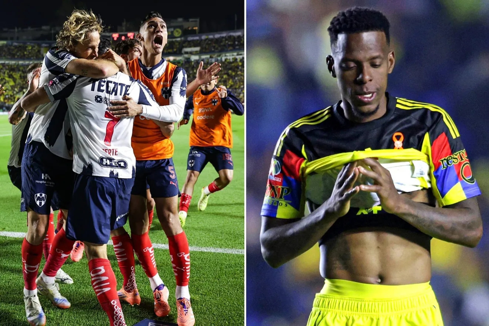 Monterrey eliminates Am�rica in the quarterfinals of Liga MX