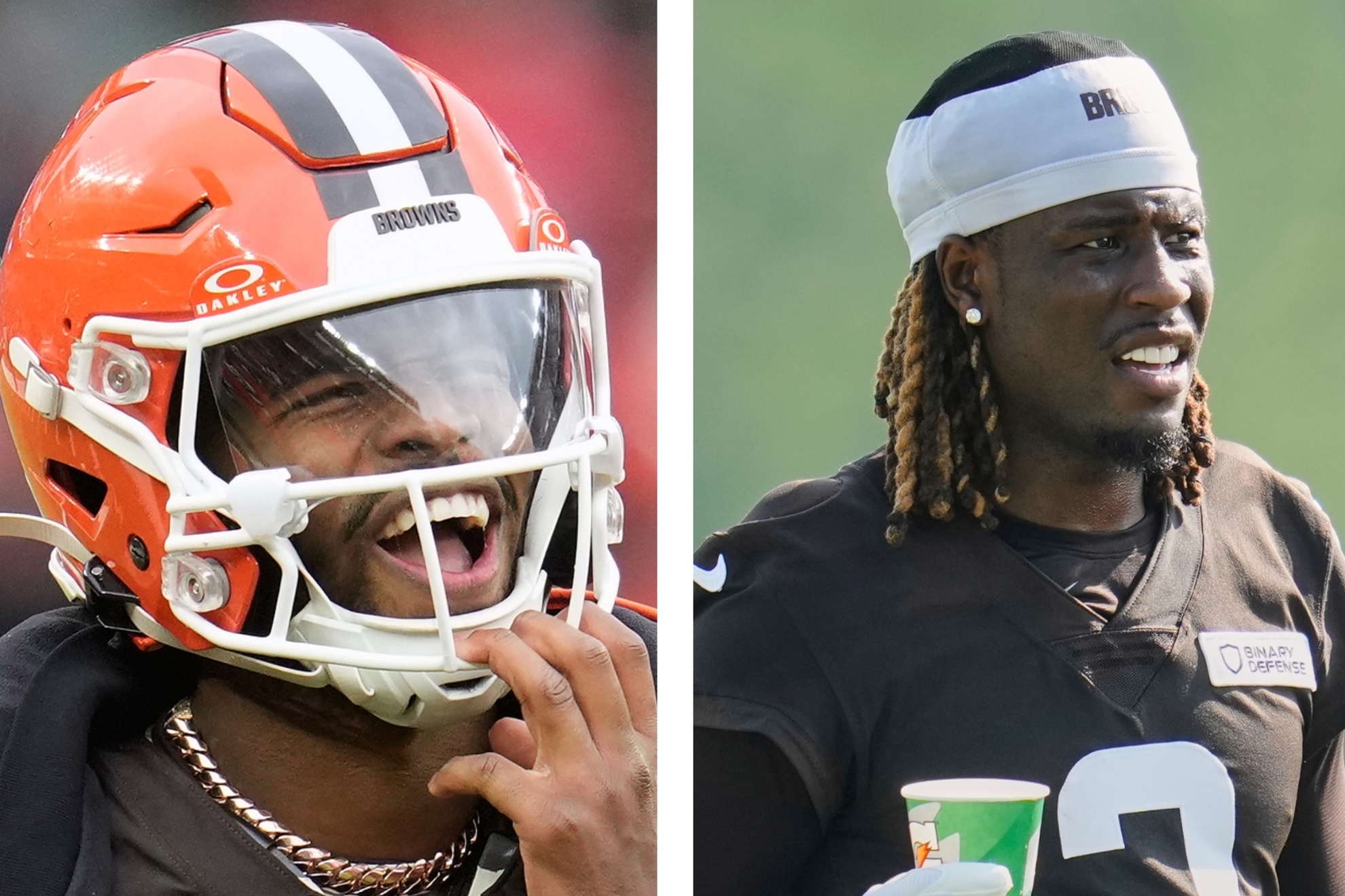 Shedeur Sanders and Jerry Jeudy