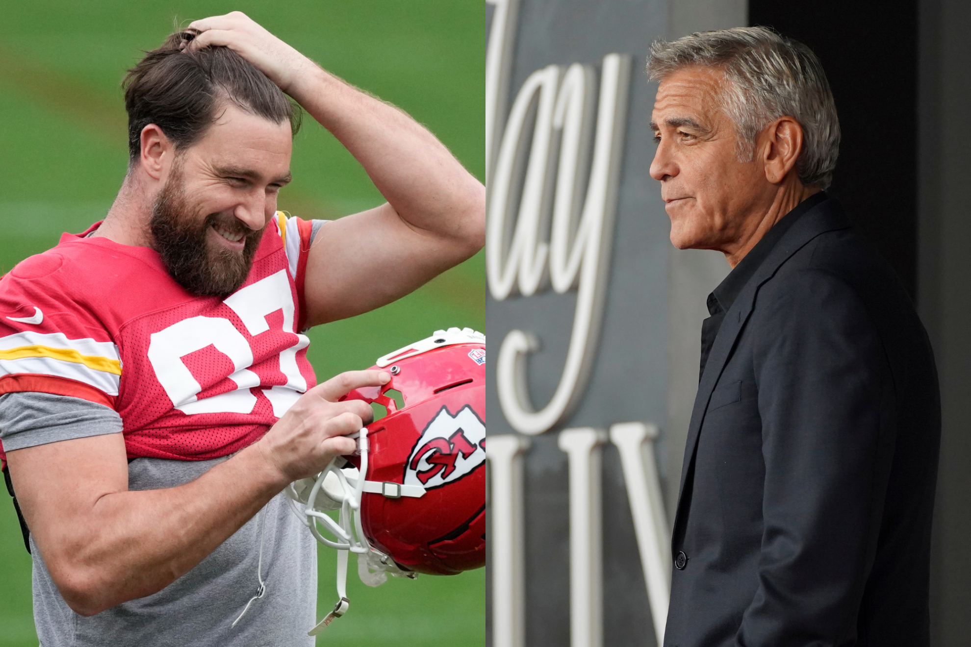George Clooney revealed that Travis Kelce broke his heart on several occasions