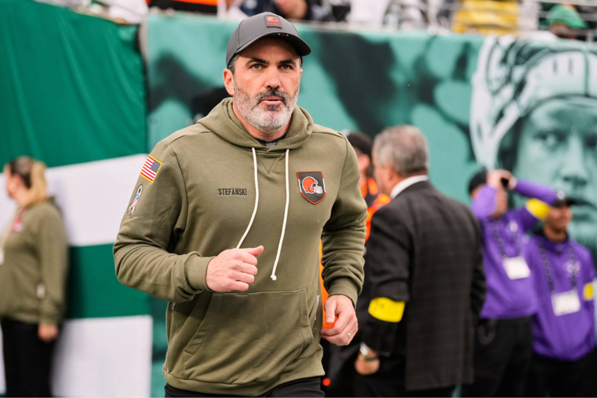 Cleveland Browns head coach Kevin Stefanski