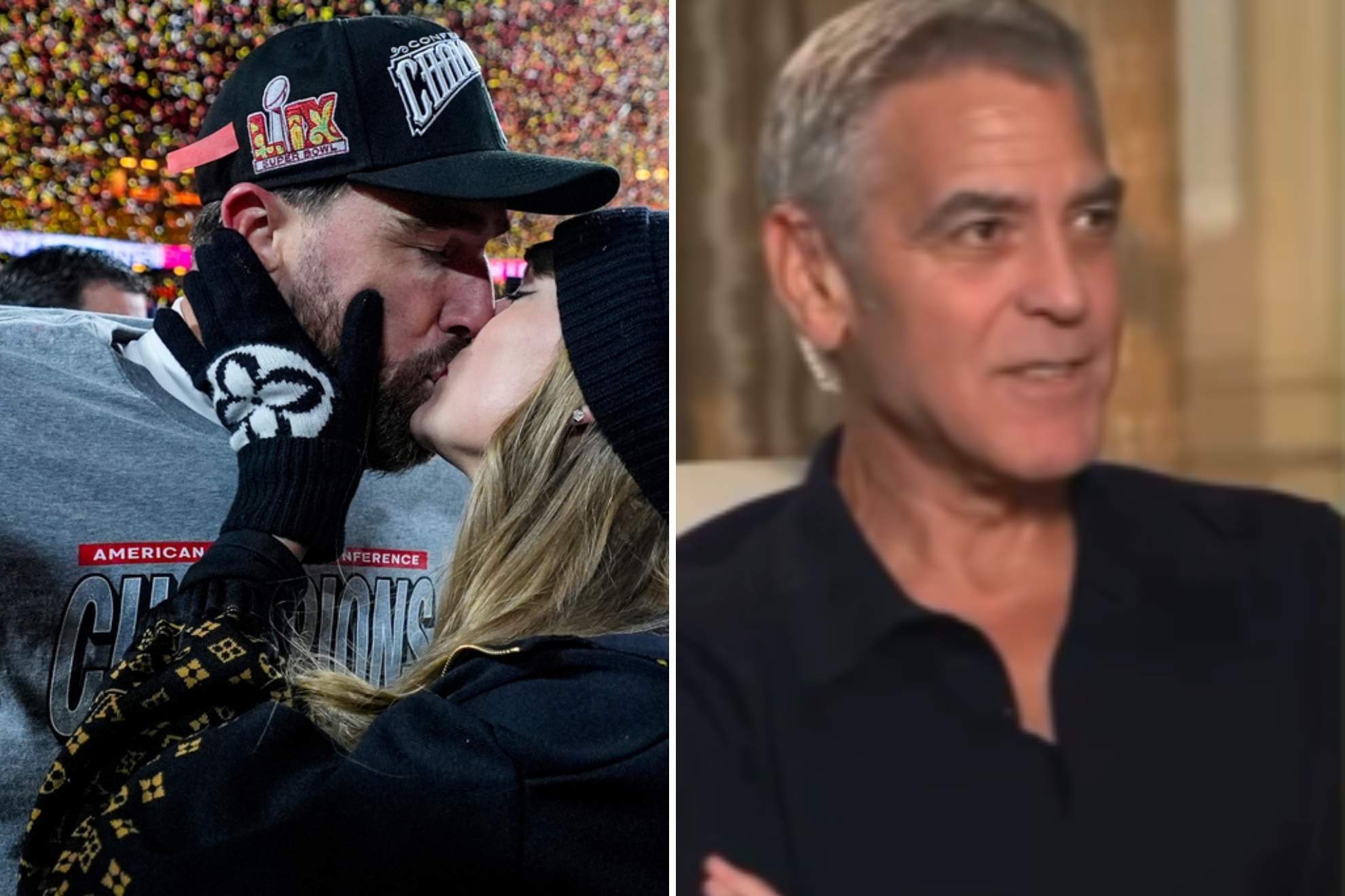 Travis Kelce and Taylor Swifts marriage saving illumination came from George Clooney