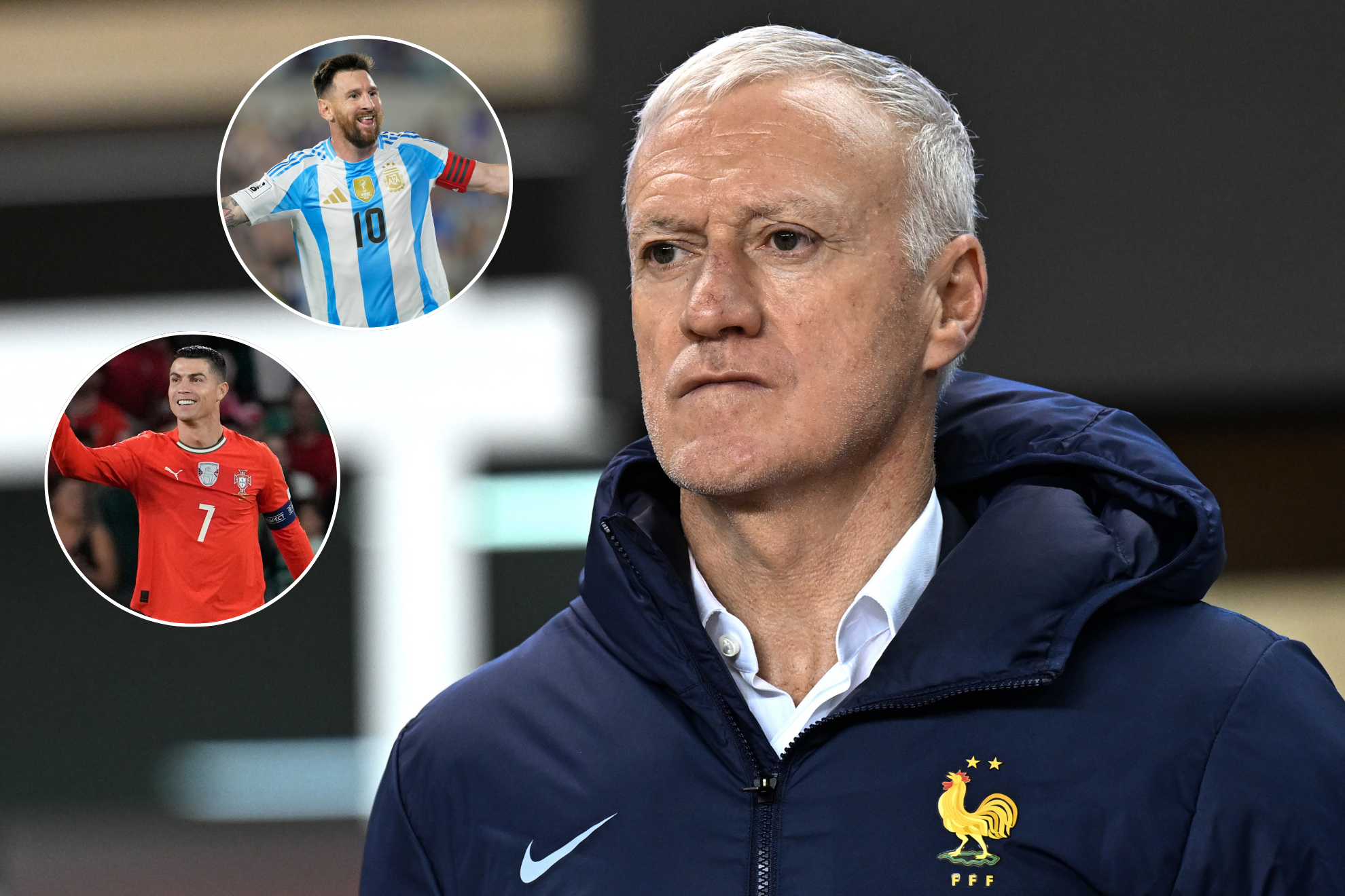 Didier Deschamps recalled the World Cup final lost to Argentina and mentioned Messi and Ronaldo ahead of 2026