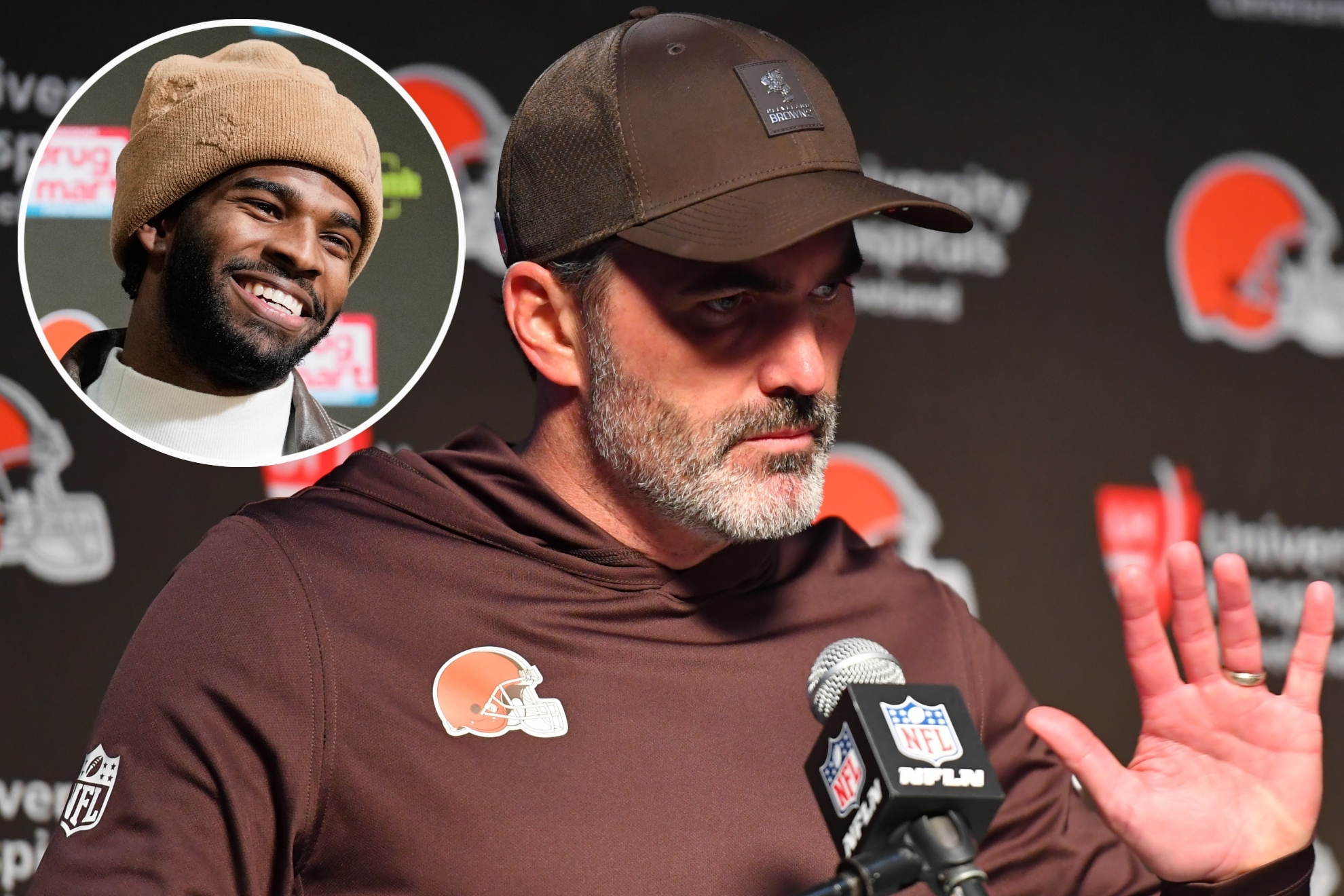 Shedeur Sanders and Kevin Stefanski