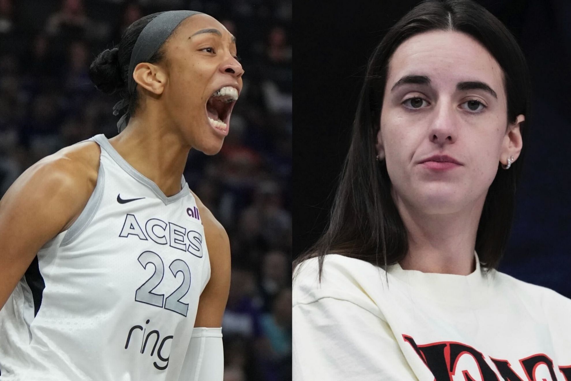 Caitlin Clark gets a striking message from A'Ja Wilson who edges her out for the prestigious TIME Athlete of the Year award | Marca