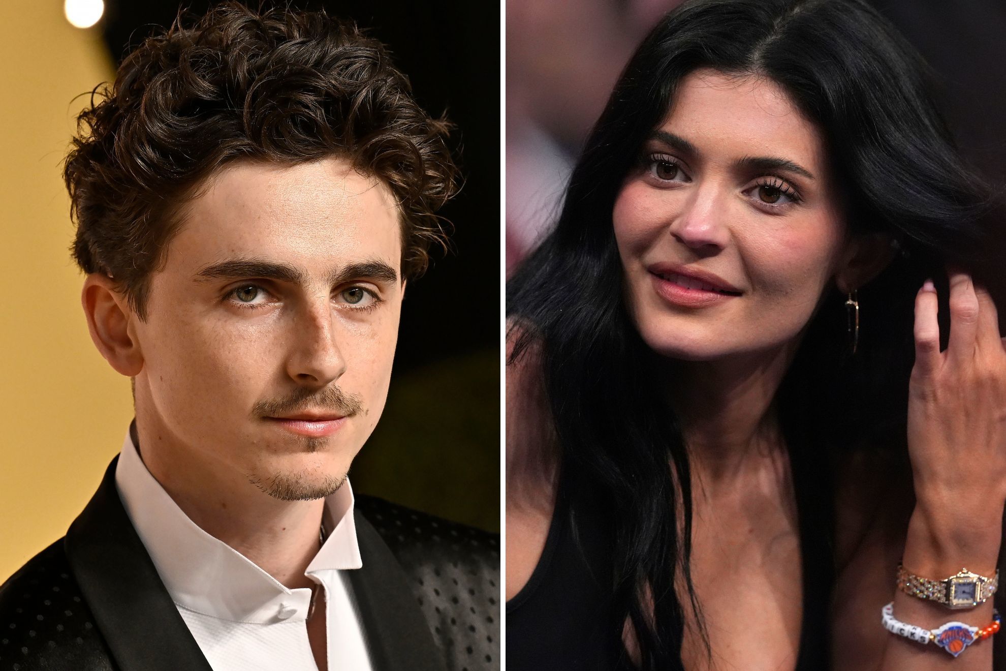 Timoth�e Chalamet left Kylie Jenner waiting for a kiss never leaning in during the LA premiere