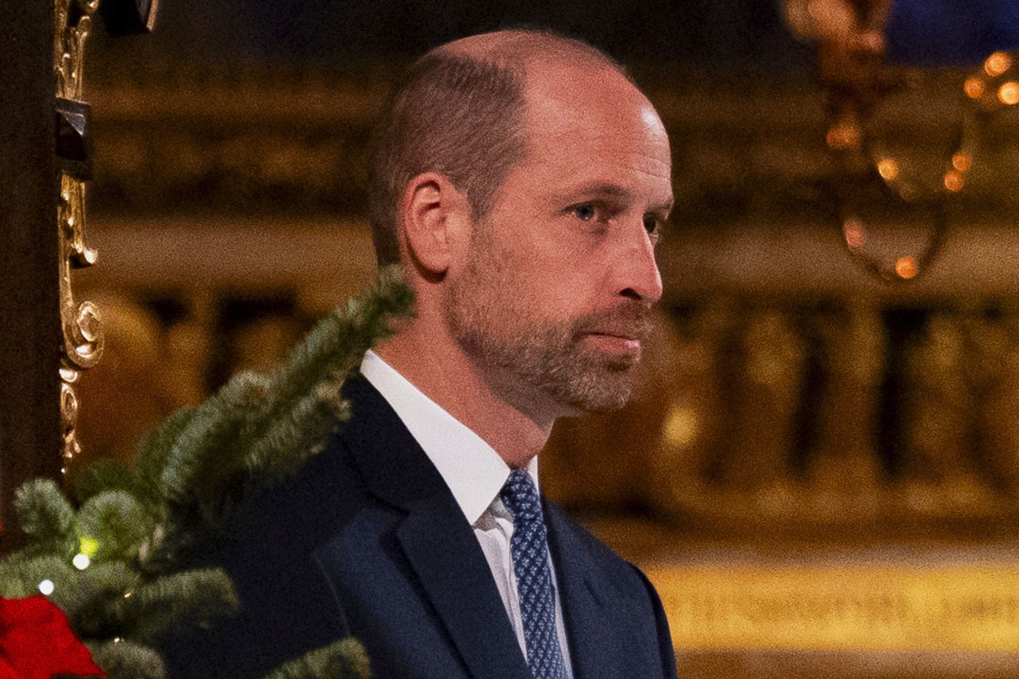 Prince William startled a woman while she was walking her dog in the woods