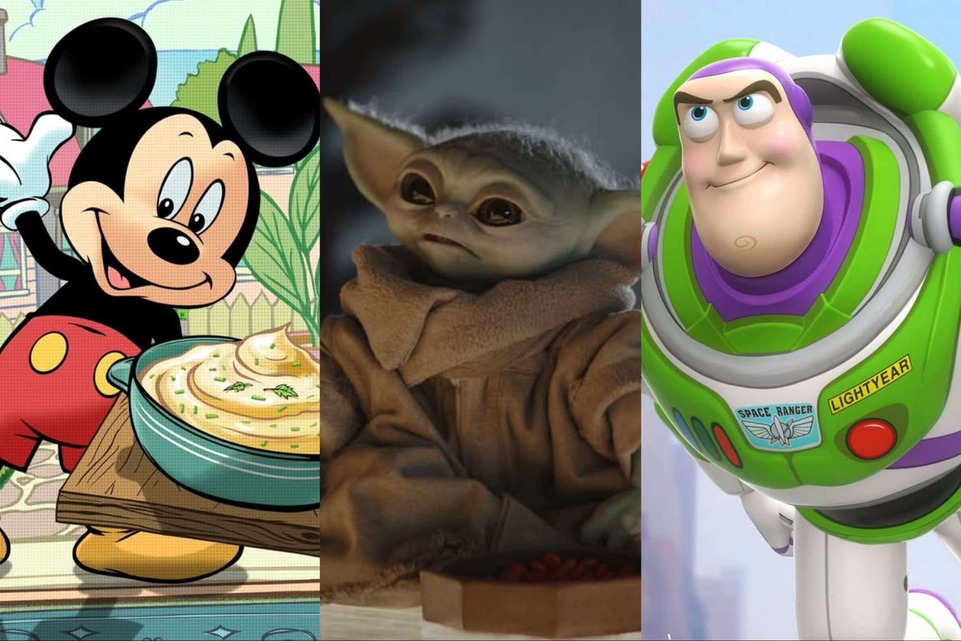 Mickey Mouse, Grogu and Buzz Lightyear could be used in Sora.