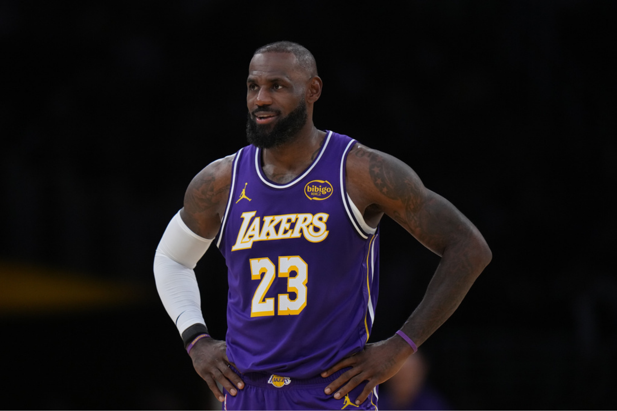 Los Angeles Lakers forward Lebron James