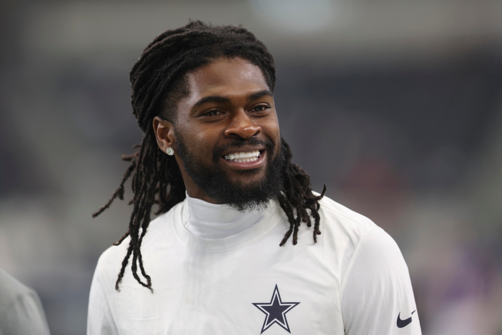 Trevon Diggs smiling