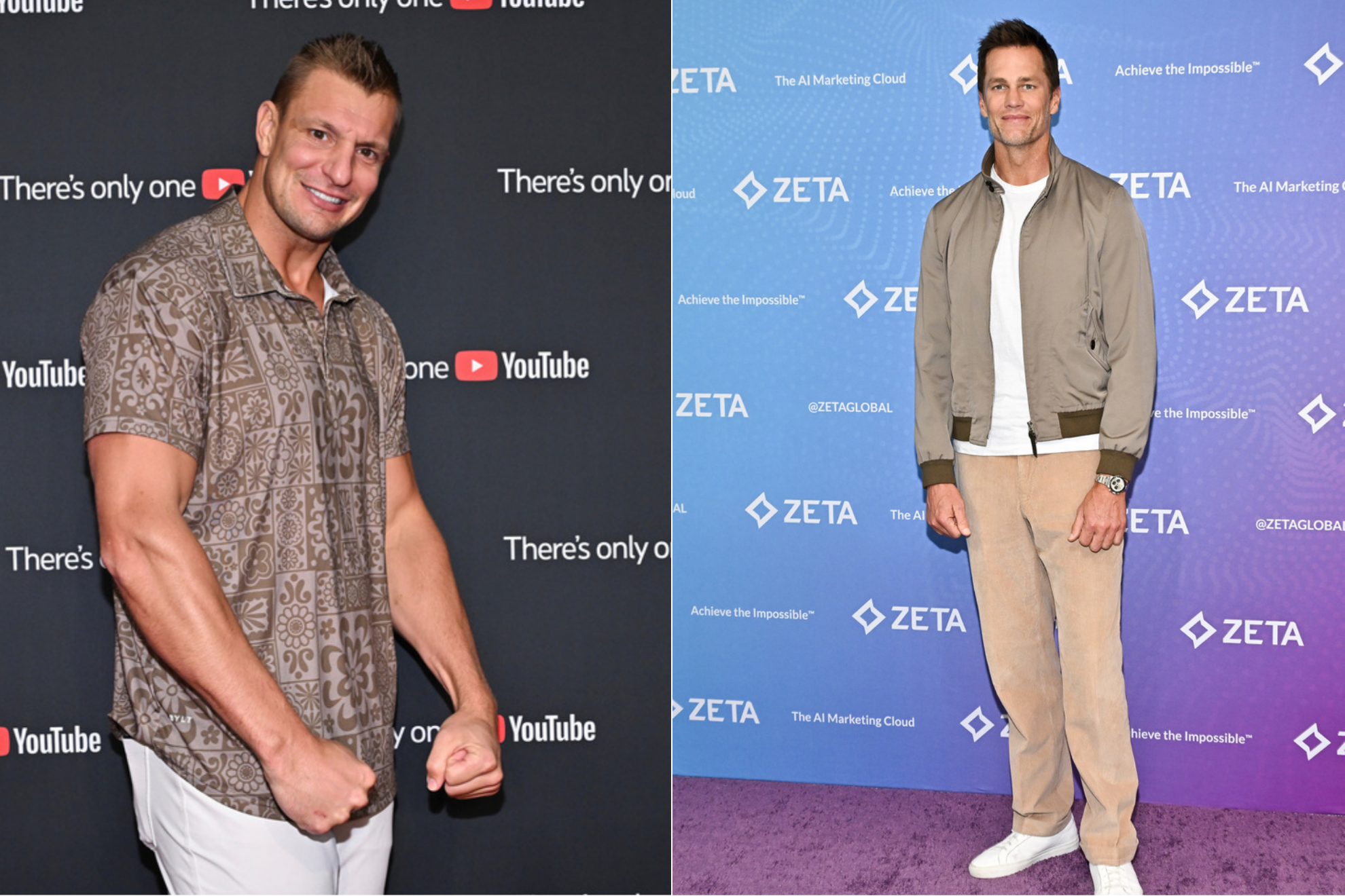 Rob Gronkowski & Tom Brady