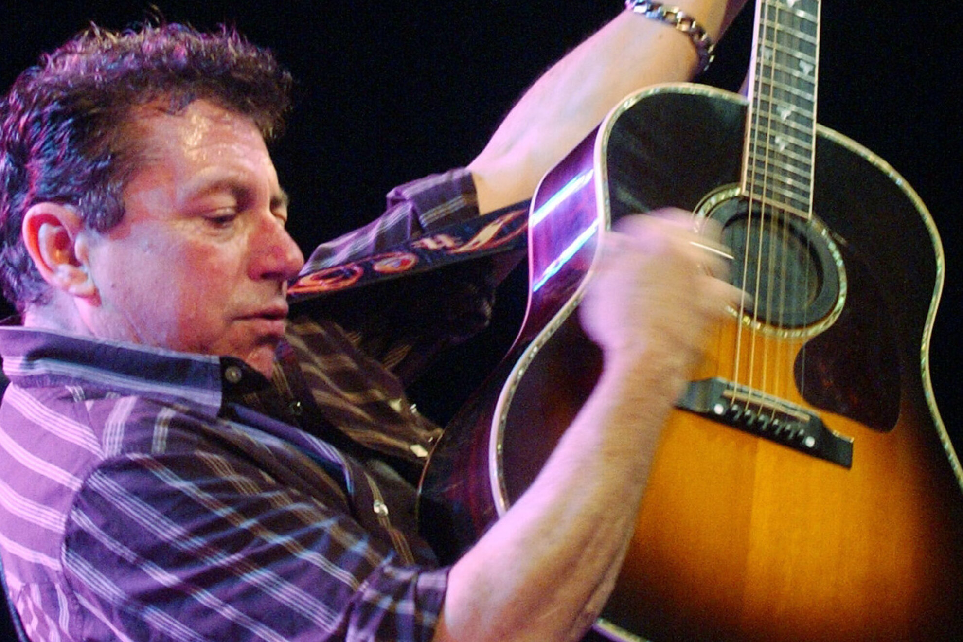 Joe Ely performs during the Tsunami Relief - Austin to South Asia concert