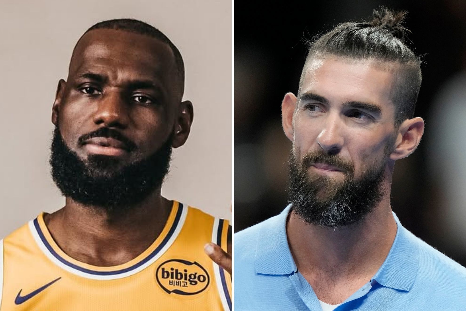 LeBron James and Michael Phelps bond over golf during special interaction in Lakers tunnel