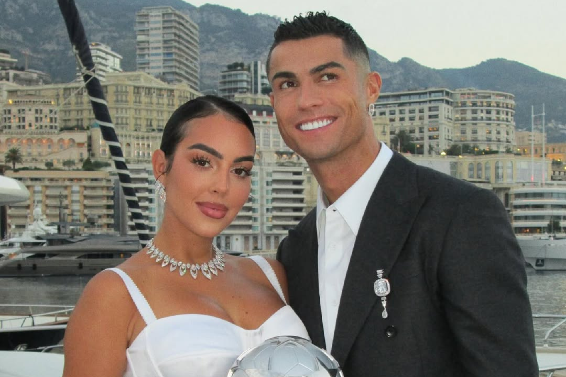 Georgina Rodriguez and Cristiano Ronaldo