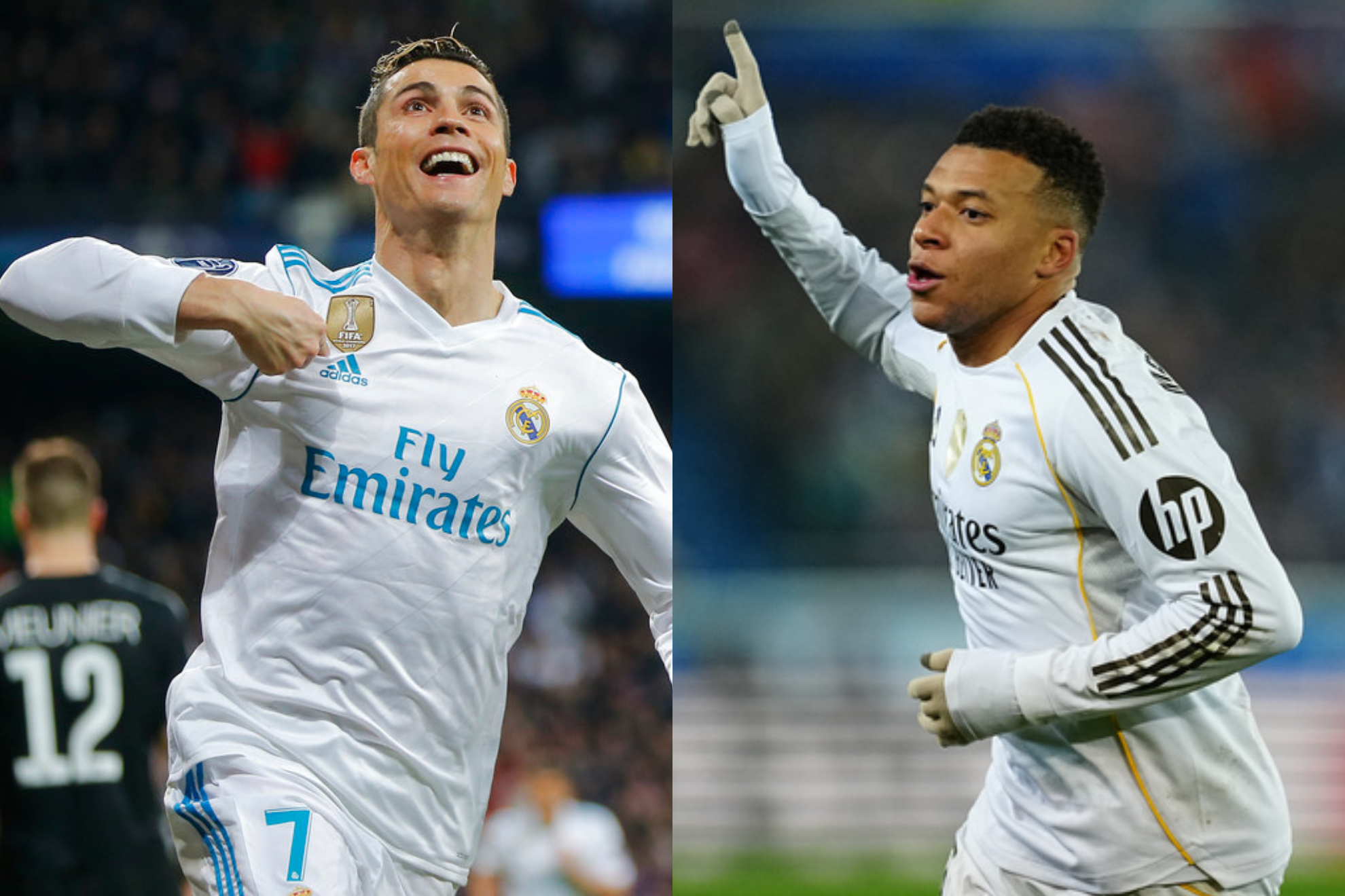 Kylian Mbapp�, one goal away from breaking Cristiano Ronaldos historic record with Real Madrid