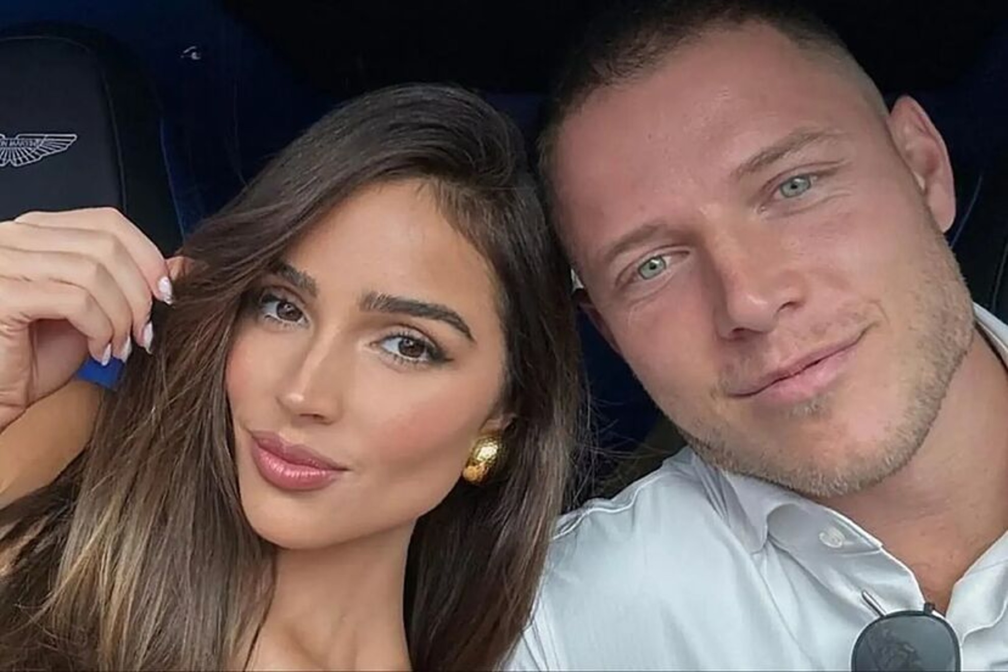 Olivia Culpo and Christian McCaffrey