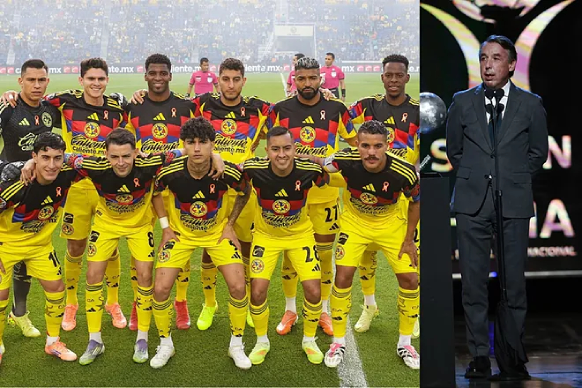 America team group during the quarter-final second match/