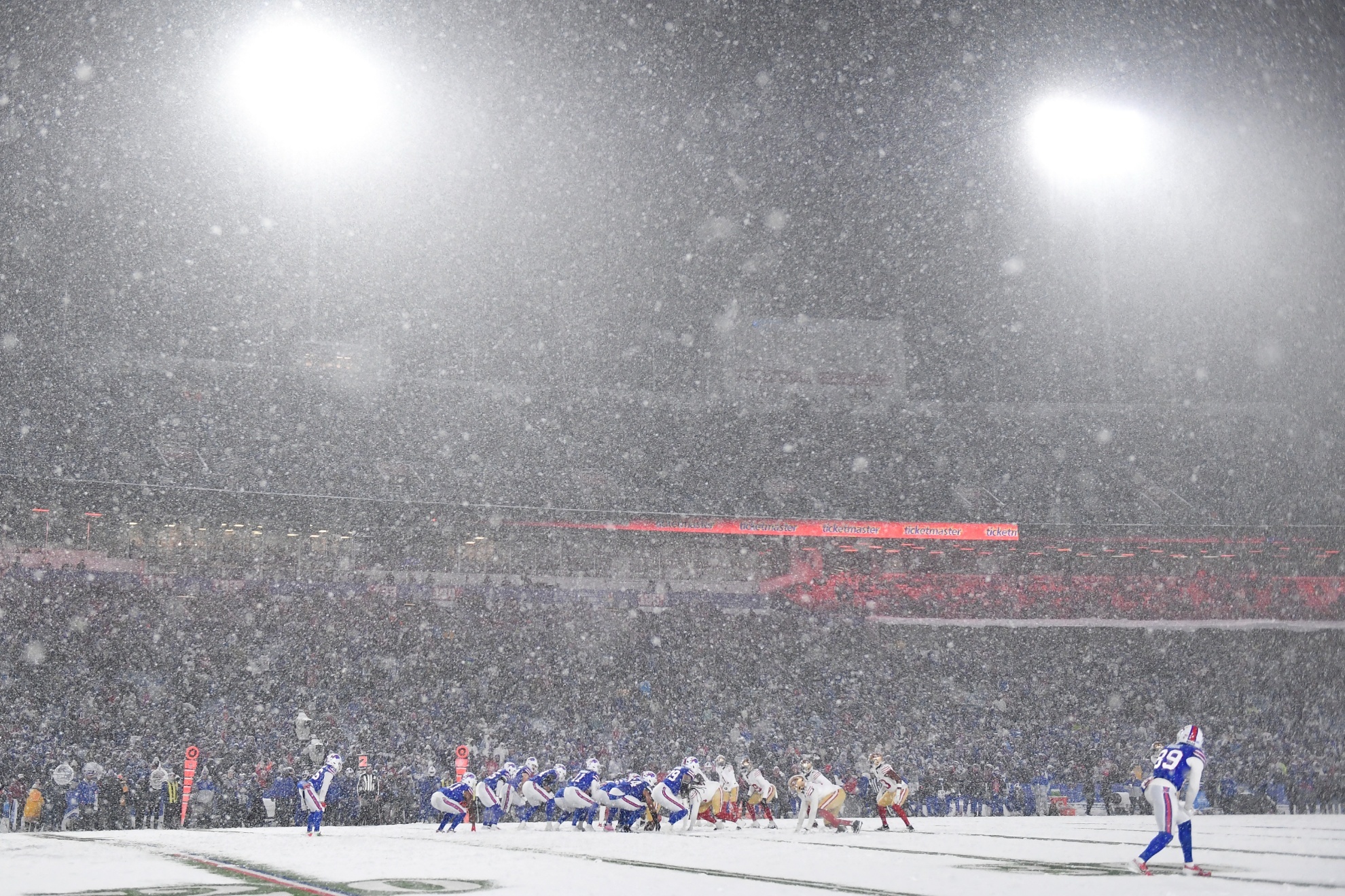 The Bills and Eagles could face tough conditions tomorrow at Highmark Stadium.