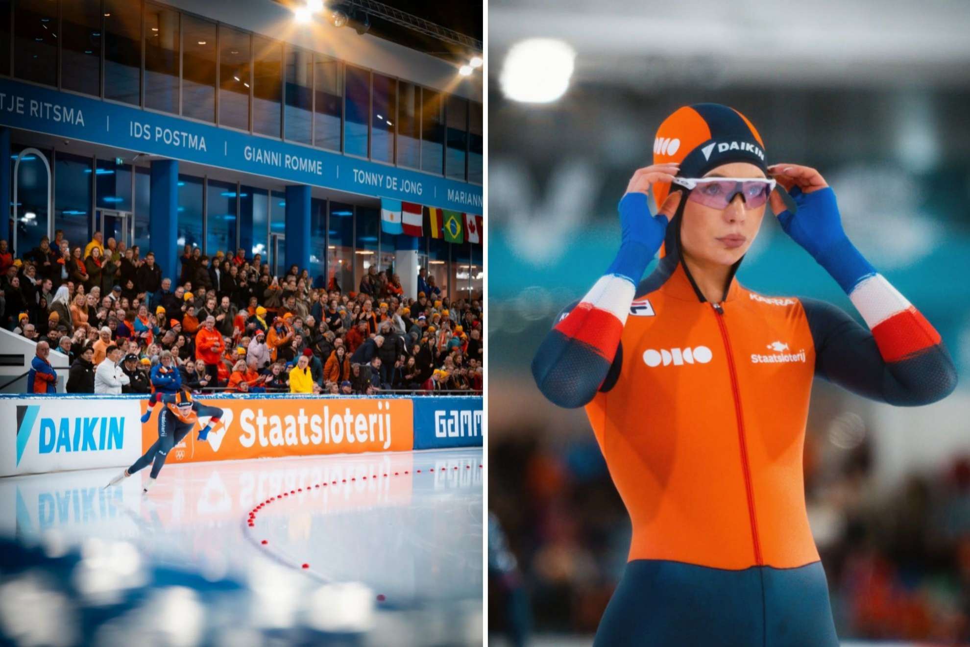 Jake Paul was left frozen as he watched his fianc�e Jutta Leerdam's hard fall at Olympic trials