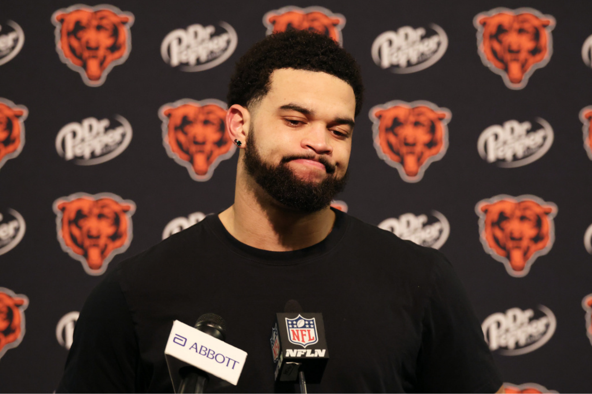 Chicago Bears quarterback Caleb Williams