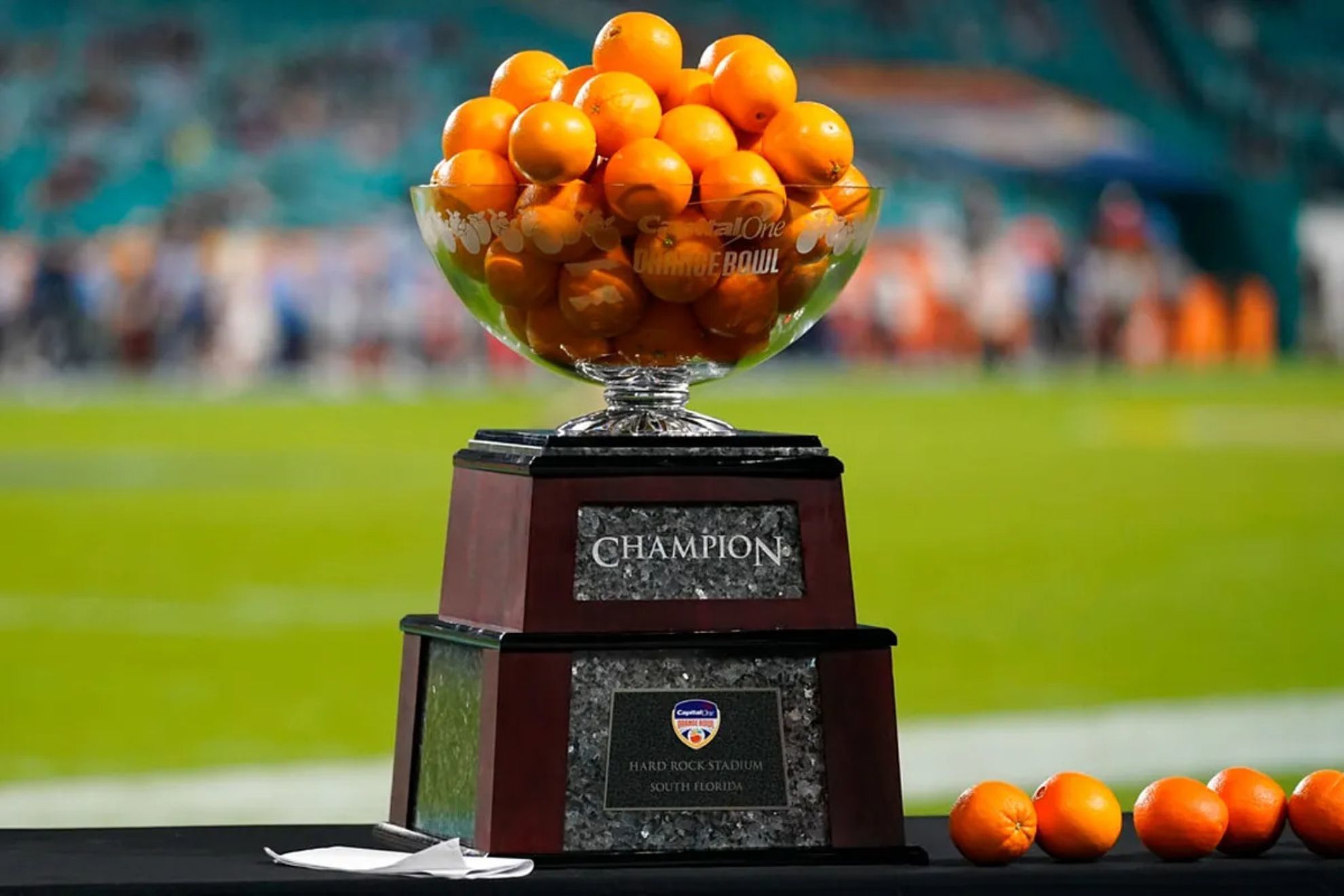 Orange Bowl Trophy: All about one of the most iconic awards in college football