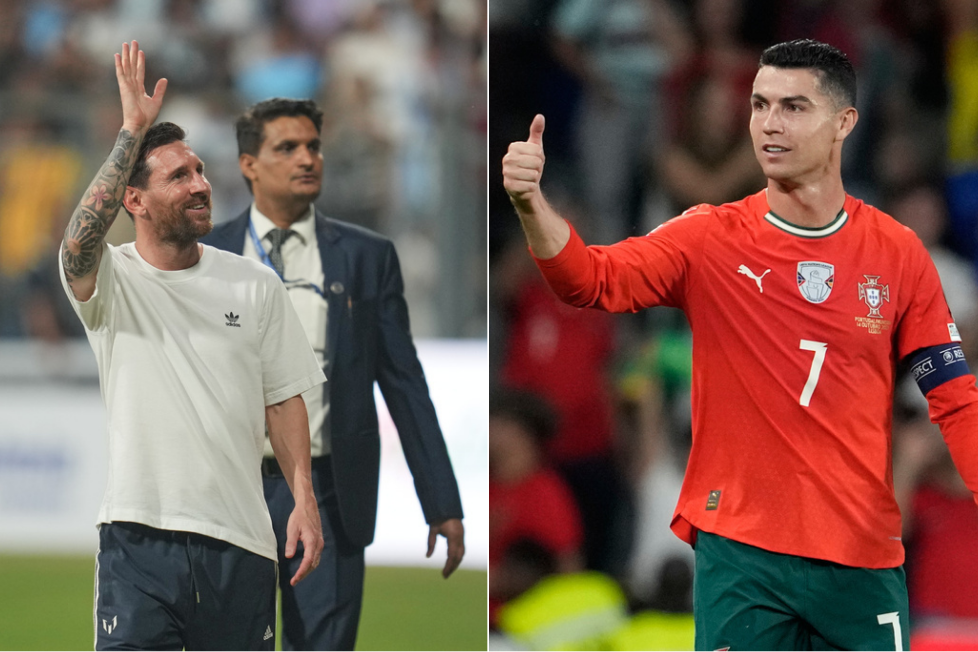 Lionel Messi & Cristiano Ronaldo