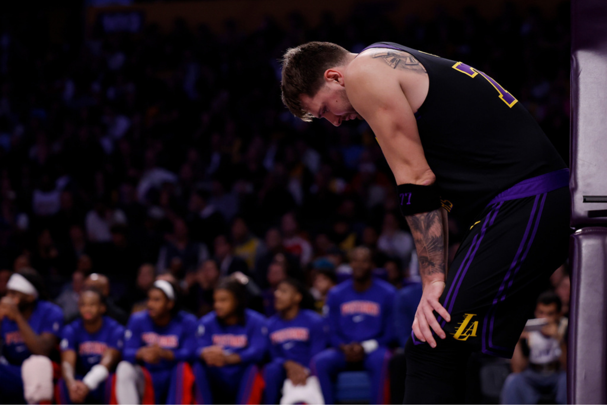 Los Angeles Lakers guard Luka Doncic