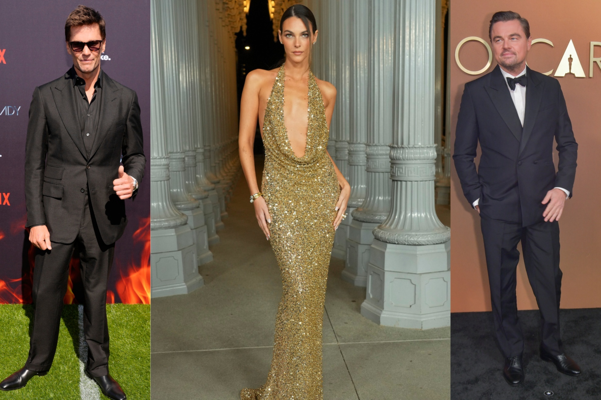 Tom Brady celebrated the start of the year on a yacht in the Caribbean with Leonardo DiCaprio and Vittoria Ceretti.