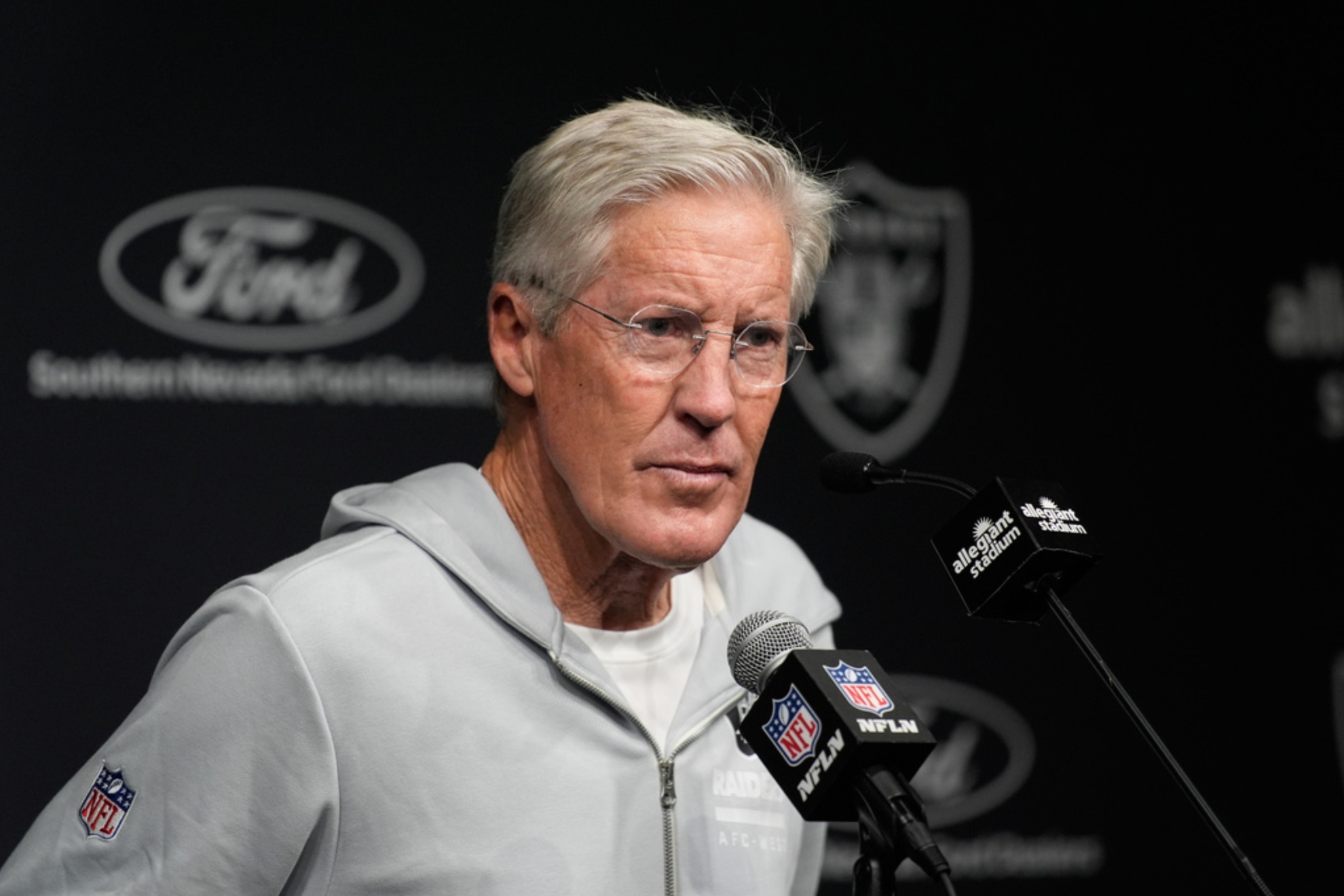 Pete Carroll shut down retirement talk amid Raiders coaching rumors.