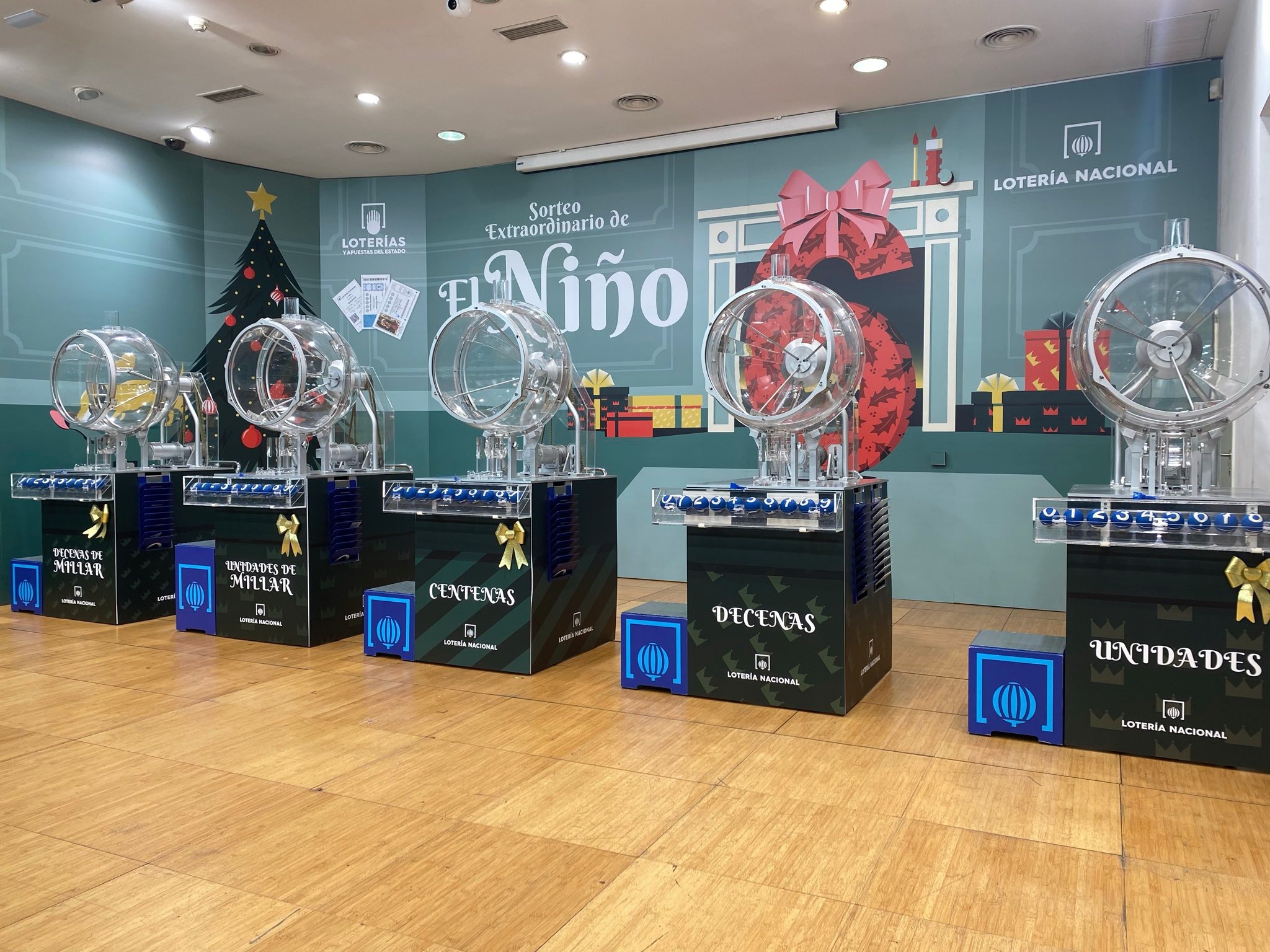 Bombos de la Lotería del Niño