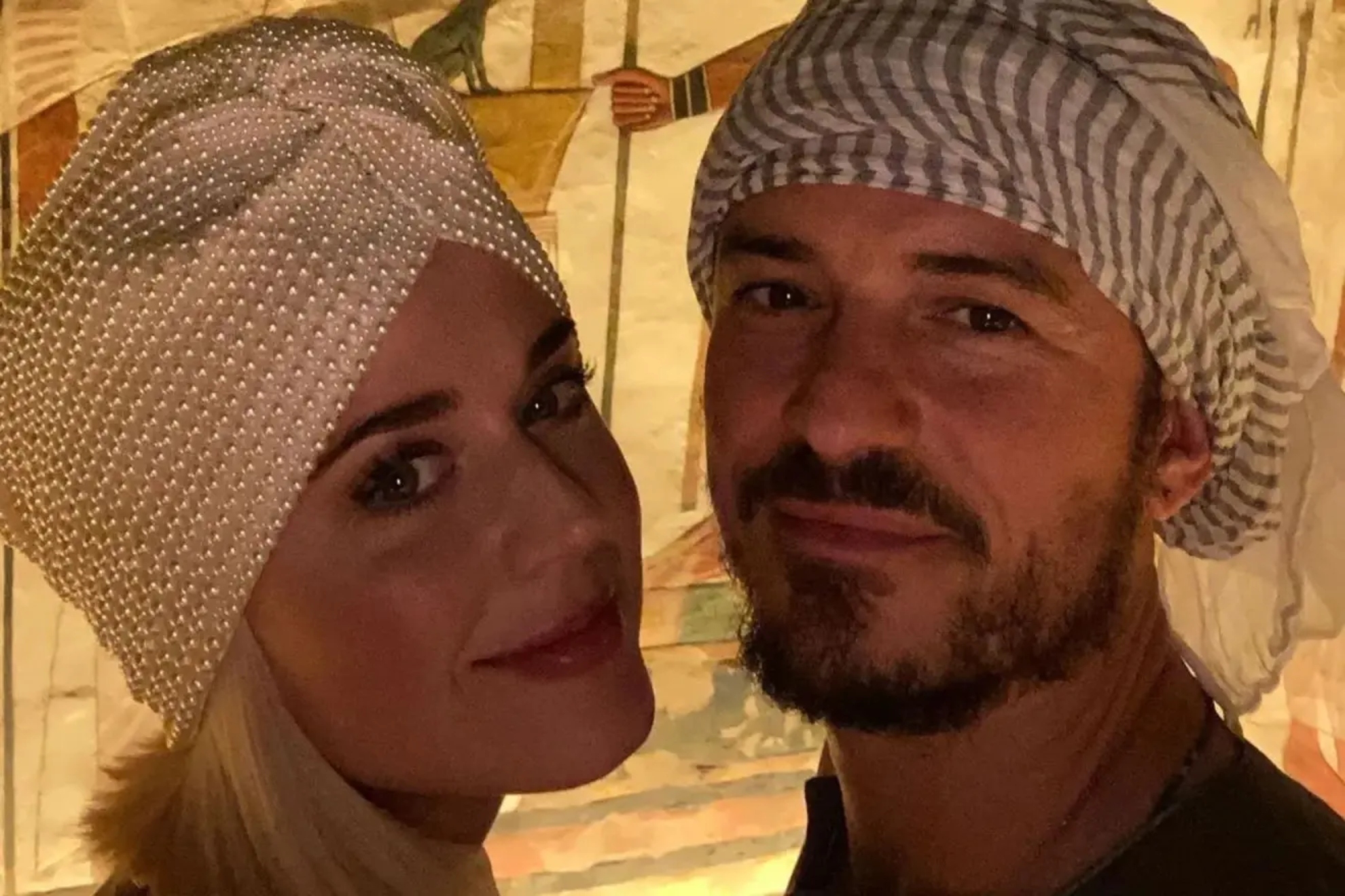 Katy Perry and Orlando Bloom